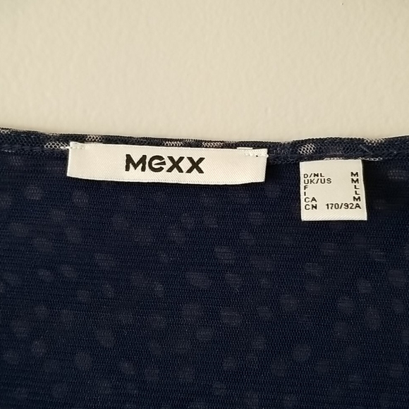 MEXX Sheer Long Sleeve Top - Picture 2 of 8